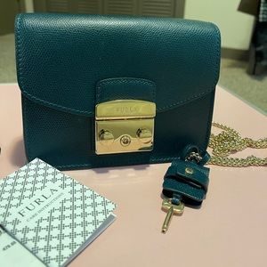 Furla Metropolis crossbody bag Dark Green
